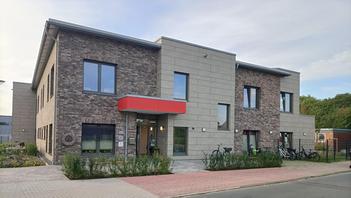 Die Kita Jungfernbusch von der Straßenseite