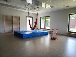 Bewegungsraum in der Kita Jungfernbusch