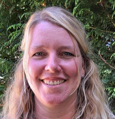 Kirchenbürosekretärin Melanie Abrahams