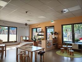 Der Raum der "Wolkengruppe" in der Kita Jungfernbusch