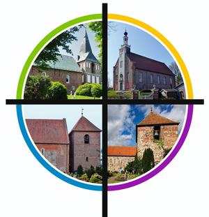Emblem der Kirchengemeinden in der Region Friesland-Mitte