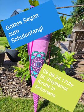 Schulanfang Gottesdienste Schortens