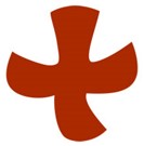 rotes Taizé-Kreuz